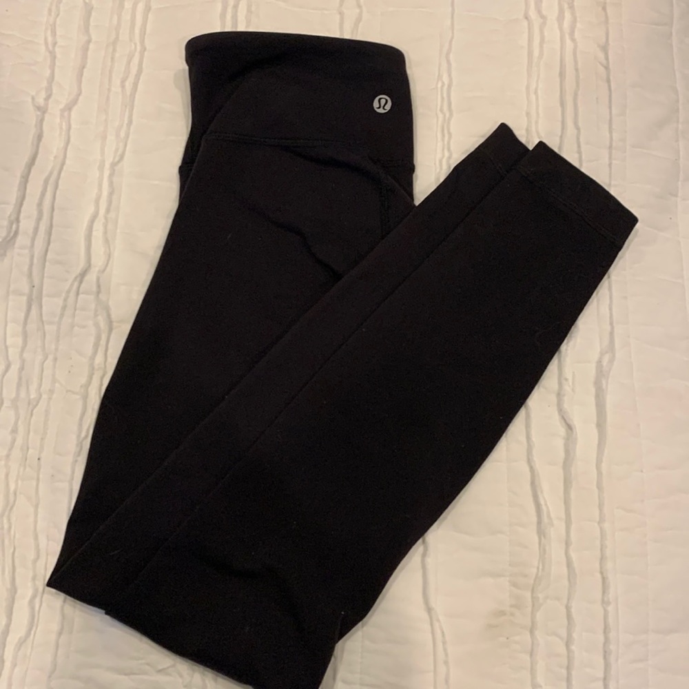 Lululemon Wunder Under Black Leggings